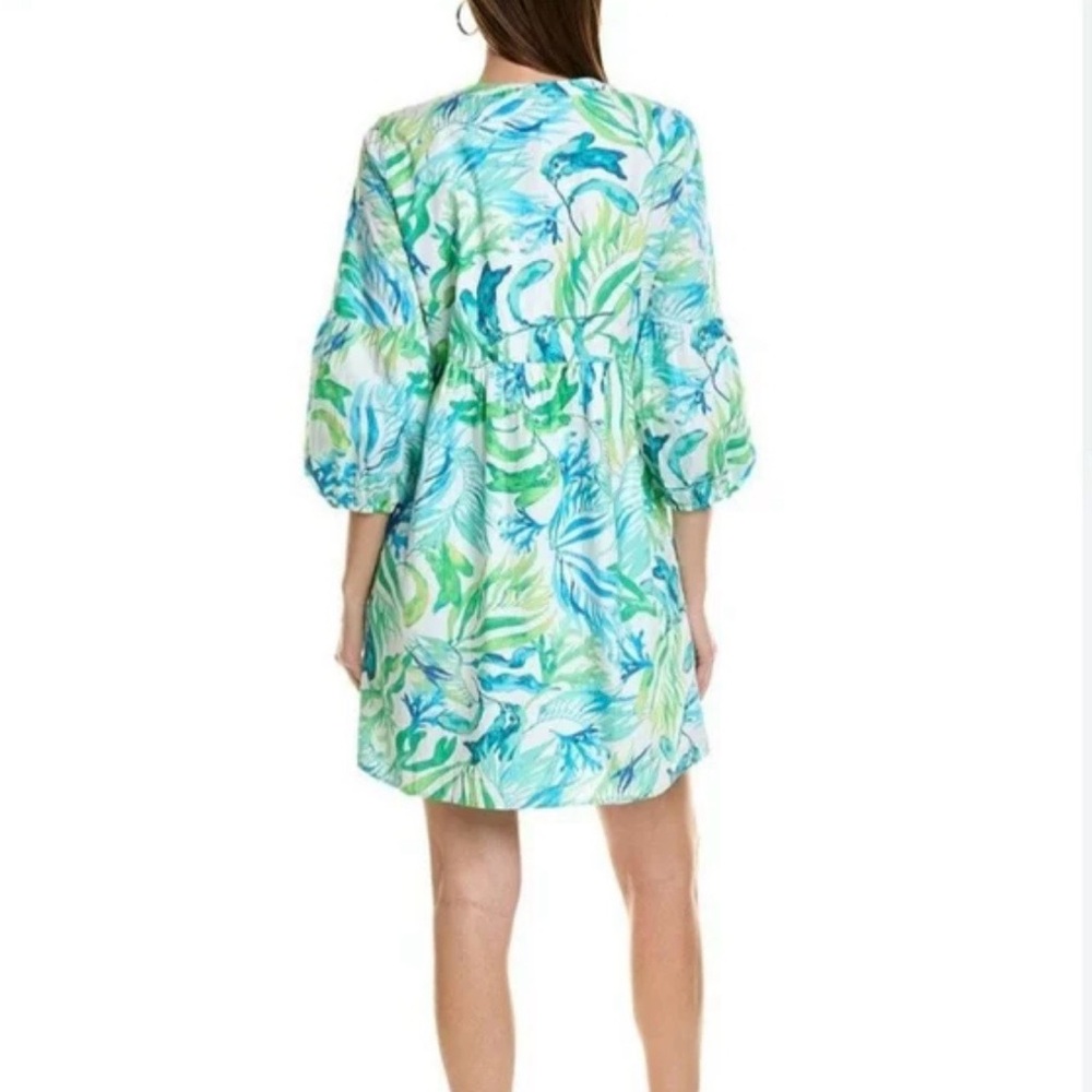 Tommy Bahama Salina Key Sea Fronds Dress Size Large - Picture 2 of 4